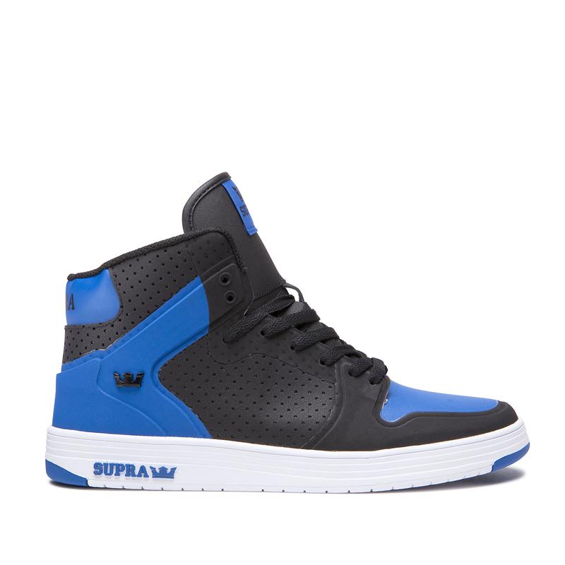 Zapatillas Altas Supra Argentina Hombre - VAIDER 2.0 LX Negras / Azules (SKWCN-6891)